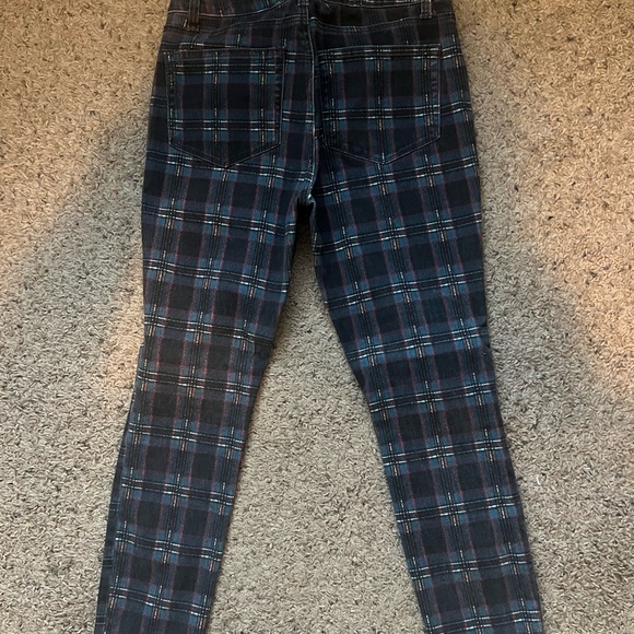 Women’s PAIGE Colorful Checkered Pants - Picture 2 of 5